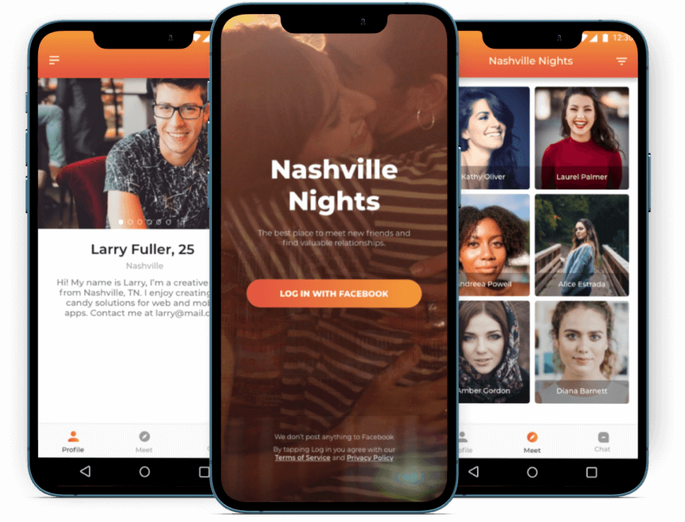 Nashville Nights Screenshots App