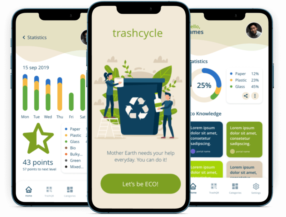 Trash Cycle Screenshots App